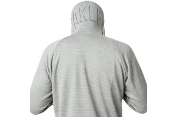 Image of Oakley SI Enhance Tech Fleece Jacket Grid - Mens, Light Heather Grey, Extra Large, 461731-22K-XL