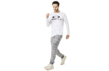 Image of Oakley Enhance Technical Fleece Pants.Tc 8.7 - Mens, Light Heather Grey, Extra Large, 422462-22K-XL