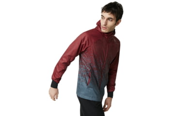 Image of Oakley SI Enhance Wind Hoody Graphic 9.0 - Mens, Sundried Tomato, 2XL, 412723-4ST-XXL