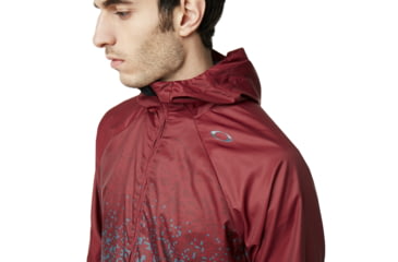 Image of Oakley SI Enhance Wind Hoody Graphic 9.0 - Mens, Sundried Tomato, 2XL, 412723-4ST-XXL