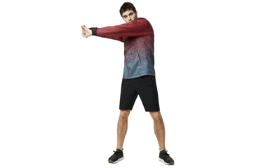 Image of Oakley SI Enhance Wind Hoody Graphic 9.0 - Mens, Sundried Tomato, 2XL, 412723-4ST-XXL