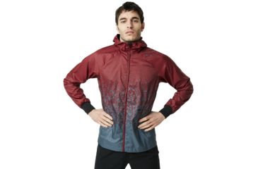 Image of Oakley SI Enhance Wind Hoody Graphic 9.0 - Mens, Sundried Tomato, 2XL, 412723-4ST-XXL
