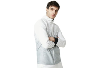 Image of Oakley SI Enhance Wind Hoody Graphic 9.0 - Mens, White, 2XL, 412723-100-XXL