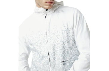 Image of Oakley SI Enhance Wind Hoody Graphic 9.0 - Mens, White, 2XL, 412723-100-XXL