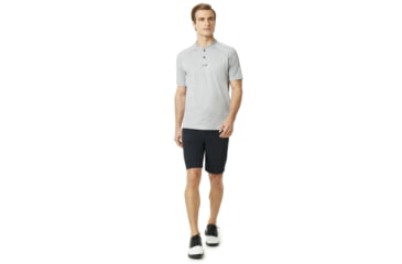 Image of Oakley SI Ergonomic Evolution Polo Short Sleeve - Mens, Granite Heather, 2XL, 434326-24L-XXL