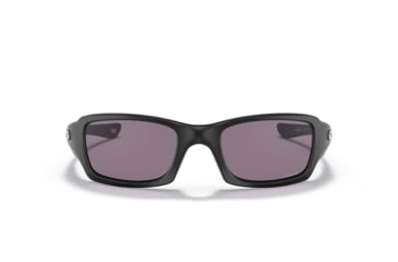 Image of Oakley SI Fives Squared Sunglasses, Matte Black/USA Flag Frame, Prizm Gray Lens, OO9238-3554