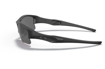 Image of Oakley SI Flak Jacket XLJ Sunglasses, Matte Black Frame, Gray Polarized Lens, 11-435