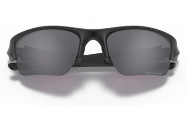 Image of Oakley SI Flak Jacket XLJ Sunglasses, Matte Black Frame, Gray Polarized Lens, 11-435