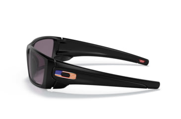 Image of Oakley SI Fuel Cell Collection Sunglasses, Matte Black/USA Flag Frame, Prizm Gray Lens, OO9096-L560