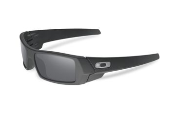 Image of Oakley SI Gascan Sunglasses,Graphite Black Frame,Rectangle Grey Polarized Lens OO9014-02