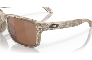 Image of Oakley SI Holbrook Kryptek Sunglasses, Kryptek Highlander Frame, Prizm Tungsten Polarized Lens, OO9102-W255
