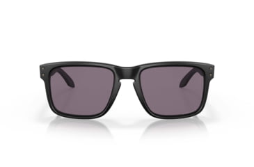 Image of Oakley SI Holbrook Sunglasses, Matte Black Frame, Prizm Gray Lens, OO9102-K255