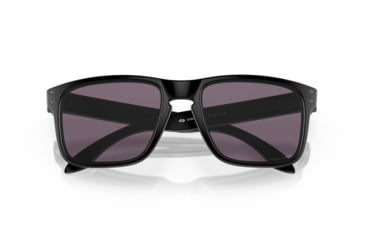 Image of Oakley SI Holbrook Sunglasses, Matte Black Frame, Prizm Gray Lens, OO9102-K255