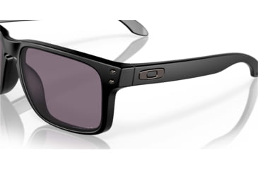 Image of Oakley SI Holbrook Sunglasses, Matte Black Frame, Prizm Gray Lens, OO9102-K255