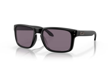 Image of Oakley SI Holbrook Sunglasses, Matte Black Frame, Prizm Gray Lens, OO9102-K255