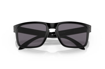 Image of Oakley SI Holbrook Sunglasses, Matte Black Frame, Prizm Gray Polarized Lens, OO9102-K355