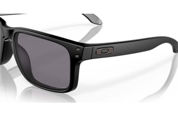 Image of Oakley SI Holbrook Sunglasses, Matte Black Frame, Prizm Gray Polarized Lens, OO9102-K355