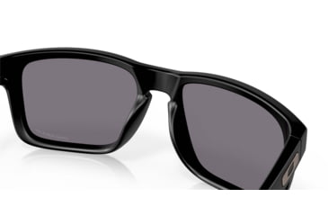 Image of Oakley SI Holbrook Sunglasses, Matte Black Frame, Prizm Gray Polarized Lens, OO9102-K355
