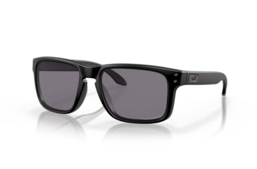 Image of Oakley SI Holbrook Sunglasses, Matte Black Frame, Prizm Gray Polarized Lens, OO9102-K355