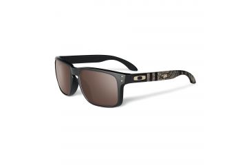 Image of Oakley SI Holbrook Sunglasses,Matte Black Frame,Square Warm Grey Lens OO9102-96