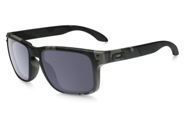 Image of Oakley SI Holbrook Sunglasses,Multicam Black Frame,Square Grey Lens OO9102-93