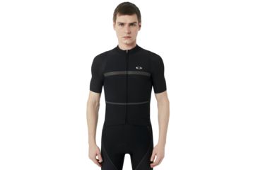 Image of Oakley Jawbreaker Premium Jersey - Mens, Blackout, 2XL, 434031-02E-XXL