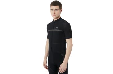 Image of Oakley Jawbreaker Premium Jersey - Mens, Blackout, 2XL, 434031-02E-XXL