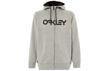Image of Oakley SI Mark Ii Fz Hoodie - Mens, Athletic Heather Grey, Extra Large, 472335A-24G-XL