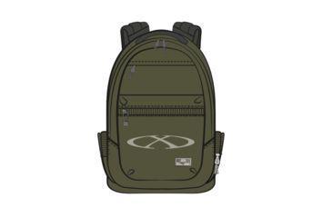 Image of Oakley SI Metal Logo Backpack - Mens, Dark Brush, One Size, 921628-86V-86V-U