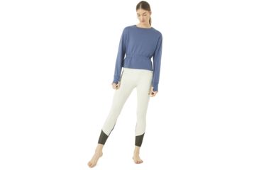 Image of Oakley Luxe Crewneck Fleece - Womens, Blue Indigo, Extra Large, 561326-68D-XL