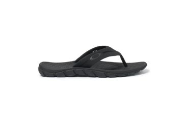 Image of Oakley Operative 2.0 Flip Flop Sandals - Mens, Blackout, 8.0, 13477-02E-02E-8.0