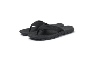 Image of Oakley Operative 2.0 Flip Flop Sandals - Mens, Blackout, 8.0, 13477-02E-02E-8.0