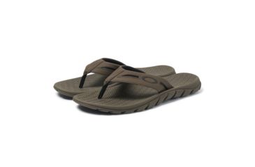 Image of Oakley Operative 2.0 Flip Flop Sandals - Mens, Canteen, 9.0, 13477-87Y-87Y-9.0