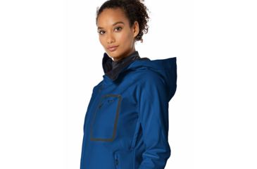 Image of Oakley SI Soft Shell Jacket 10K - Womens, Dark Blue, Small, 511725-609-S