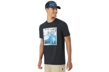 Image of Oakley SI Swc-Palm Waves - Mens, Blackout, Extra Large, 456851A-02E-XL