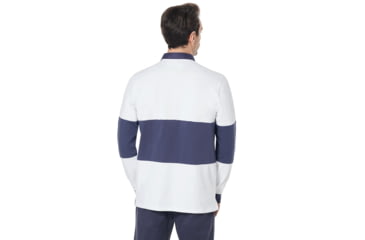 Image of Oakley SI Tn Racing Team Long Sleeve Polo - Mens, White, 2XL, 434321-100-XXL