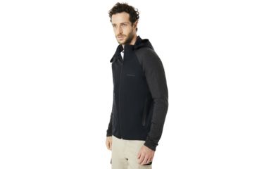 Image of Oakley Utility Knit Fz Jacket - Mens, Blackout, Extra Large, 472415-02E-XL