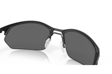 Image of Oakley SI Wiretap 2.0 Sunglasses, Satin Black Frame, Prizm Black Lens, OO4145-0860