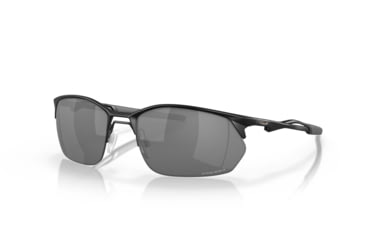 Image of Oakley SI Wiretap 2.0 Sunglasses, Satin Black Frame, Prizm Black Lens, OO4145-0860