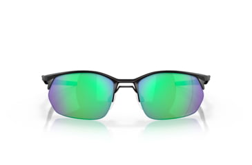 Image of Oakley SI Wiretap 2.0 Sunglasses, Satin Black Frame, Prizm Maritime Polarized Lens, OO4145-0960