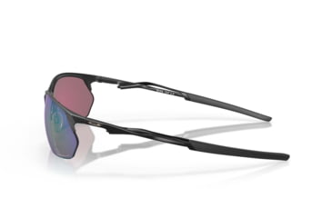 Image of Oakley SI Wiretap 2.0 Sunglasses, Satin Black Frame, Prizm Maritime Polarized Lens, OO4145-0960