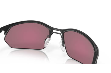 Image of Oakley SI Wiretap 2.0 Sunglasses, Satin Black Frame, Prizm Maritime Polarized Lens, OO4145-0960