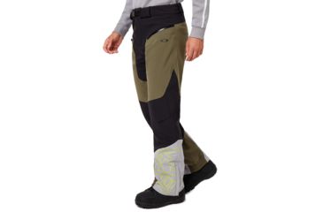 Image of Oakley Silver Fox Sft Shell 3L 10K Pant - Mens, Blackout, Small, 422604-02E-S