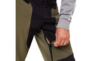 Image of Oakley Silver Fox Sft Shell 3L 10K Pant - Mens, Blackout, Small, 422604-02E-S