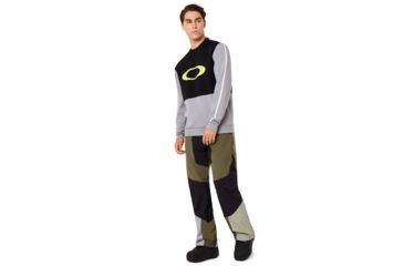 Image of Oakley Silver Fox Sft Shell 3L 10K Pant - Mens, Blackout, Small, 422604-02E-S
