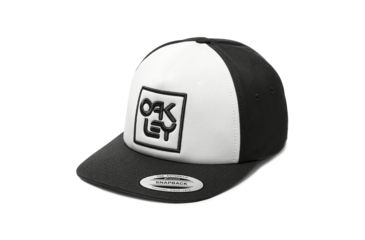 Image of Oakley Snapback Logo Hat - Mens, Blackout, One Size 912017-02E-U