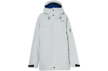 Image of Oakley Snow 10K/ 2L Insulated Jacket - Womens, Light Grey, Medium, 511726-202-M