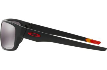 Image of Oakley Standard Issue Armed Forces Drop Point Sunglasses, Matte Black w/Prizm Black, OO9367-2660