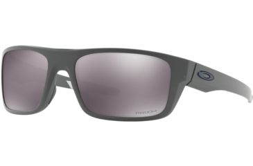 Image of Oakley Standard Issue Armed Forces Drop Point Sunglasses, Matte Dark Grey w/Prizm Black, OO9367-2760