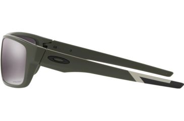 Image of Oakley Standard Issue Armed Forces Drop Point Sunglasses, Matte Olive w/Prizm Black, OO9367-2460
